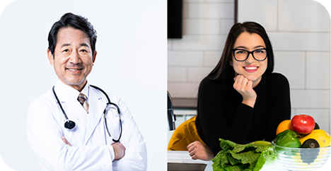獣医師とペット栄養管理士の画像